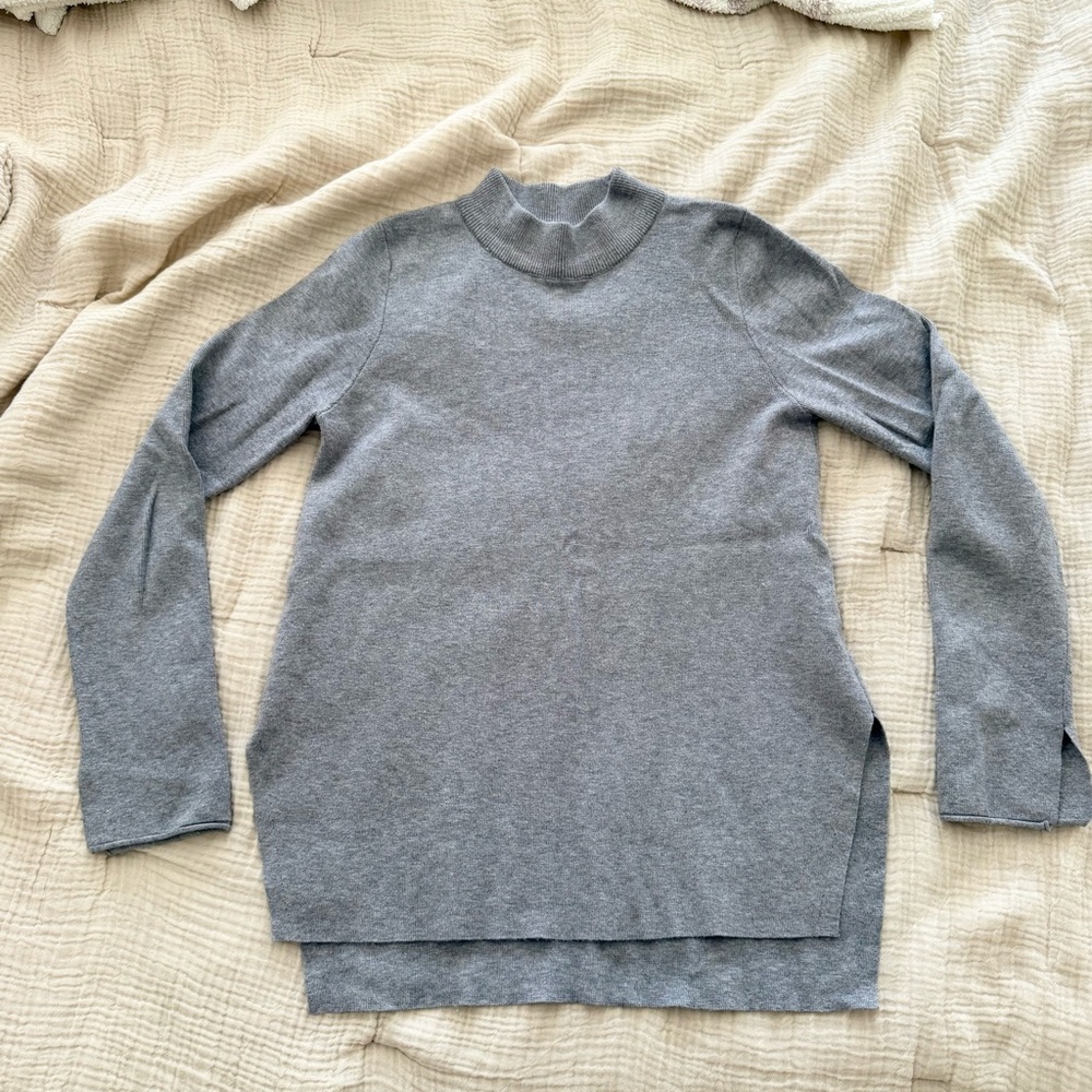 MOD REF Gray Turtleneck Sweater for Men